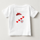 ベビーロンパース ベビーTシャツ (裏面)