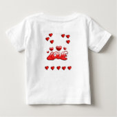 ベビーロンパース ベビーTシャツ (裏面)