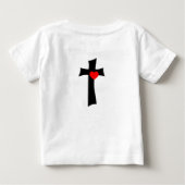 ベビーロンパース ベビーTシャツ (裏面)