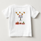 ベビーロンパース ベビーTシャツ (裏面)