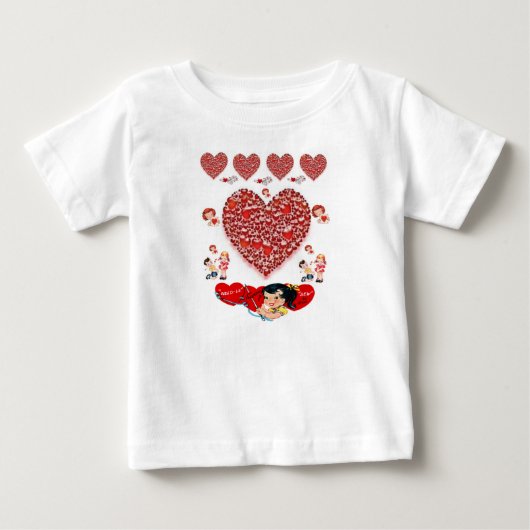 ベビーロンパース ベビーTシャツ (正面)