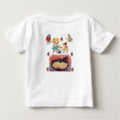 ベビーロンパース ベビーTシャツ (裏面)