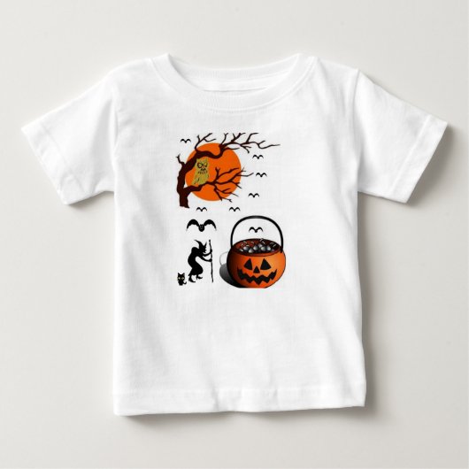 ベビーロンパース ベビーTシャツ (正面)