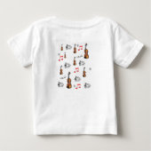 ベビーロンパース ベビーTシャツ (裏面)