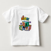 ベビーロンパース ベビーTシャツ (裏面)