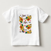 ベビーロンパース ベビーTシャツ (裏面)