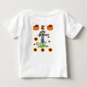 ベビーロンパース ベビーTシャツ (裏面)