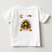 ベビーロンパース ベビーTシャツ (裏面)