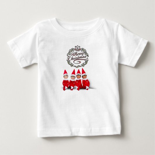 ベビーロンパース ベビーTシャツ (正面)