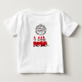 ベビーロンパース ベビーTシャツ (裏面)