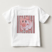 ベビーロンパース ベビーTシャツ (裏面)