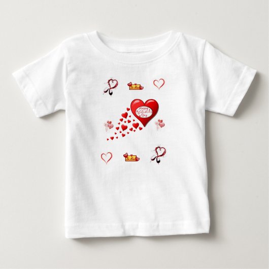 ベビーロンパース ベビーTシャツ (正面)