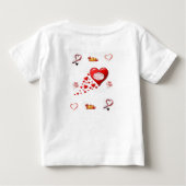 ベビーロンパース ベビーTシャツ (裏面)