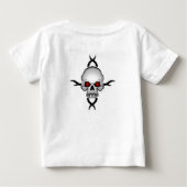 ベビーロンパース ベビーTシャツ (裏面)