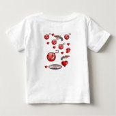 ベビーロンパース ベビーTシャツ (裏面)