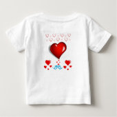 ベビーロンパース ベビーTシャツ (裏面)