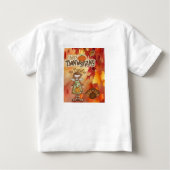 ベビーロンパース ベビーTシャツ (裏面)