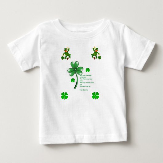 ベビーロンパース ベビーTシャツ (正面)