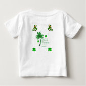 ベビーロンパース ベビーTシャツ (裏面)