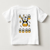 ベビーロンパーペンギン ベビーTシャツ (裏面)