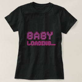 ベビーローディング 妊娠 発表 Tシャツ