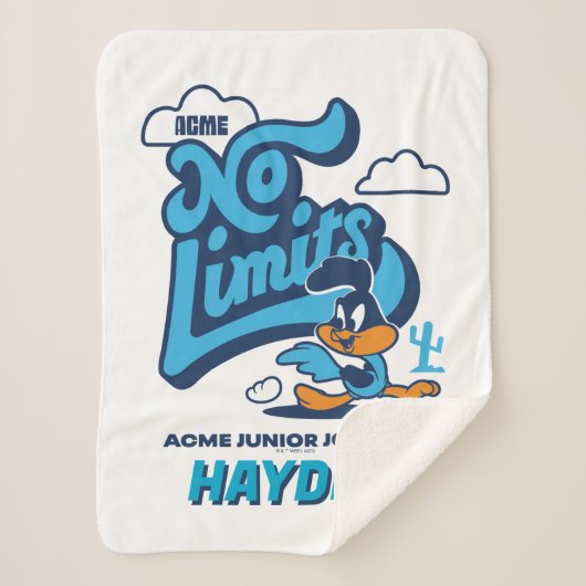 ベビーロードランナー™ – 制限なし シェルパブランケット (正面)