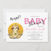 ベビーワイルドジャングルアニマルズ招待状 案内状 (正面)