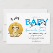 ベビーワイルドジャングルアニマルズ招待状 案内状 (正面)