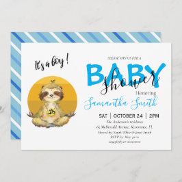 ベビーワイルドジャングルアニマルズ招待状 案内状