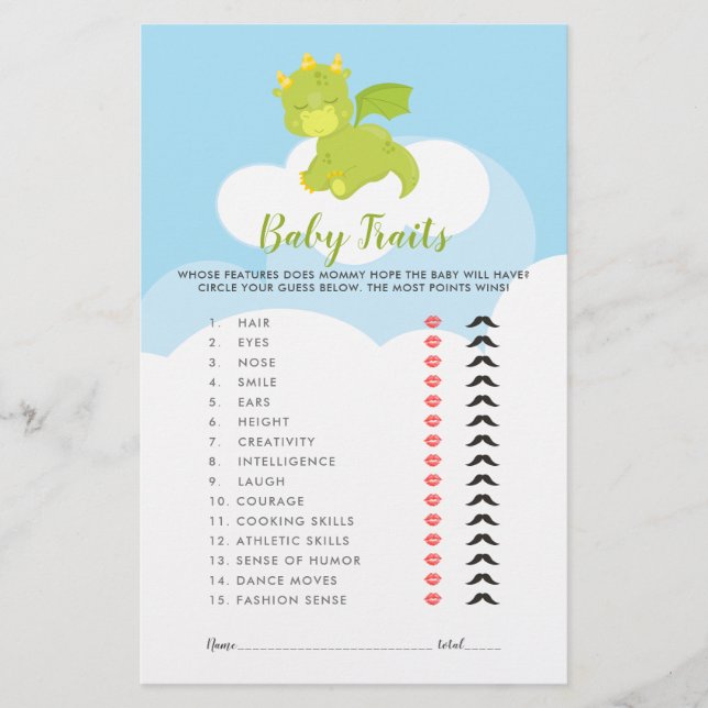 ベビーワードスクランブルボードラゴンシャワーゲーム (正面)