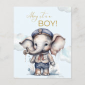 ベビーワードスクランブル赤ちゃんシャワーゲーム (裏面)