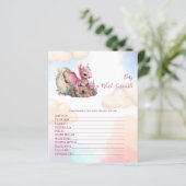 ベビーワードスクランブル赤ちゃんシャワーゲーム (スタンド正面)