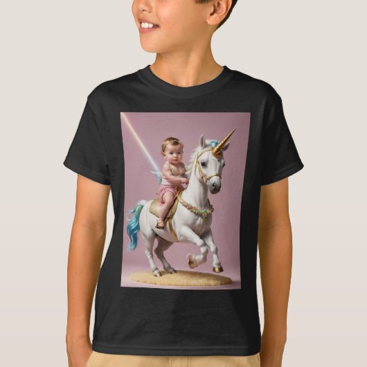ベビー一角車 Tシャツ (正面)
