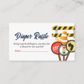 'ベビー下建築'おむつラッフル エンクロージャーカード (正面)