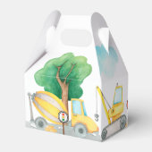 ベビー下建築ベビーシャワー フェイバーボックス (裏面サイド)