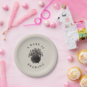 ベビー不気味シャワープレート ペーパープレート (パーティー)