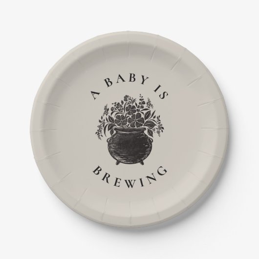 ベビー不気味シャワープレート ペーパープレート (正面)