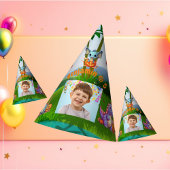 ベビー不気味ディノ誕生日PhotoParty Hats パーティーハット