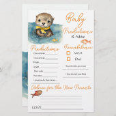 ベビー中立的ベビー予測アドバイスカード (正面/裏面)