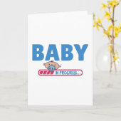 ベビー中 カード (黄色い花)