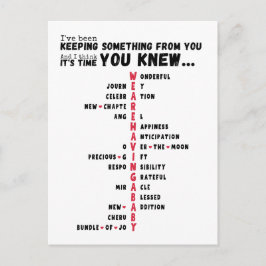 ベビー中 – ユニークベビーの表示 ポストカード