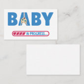 ベビー中 名刺 (正面/裏面)