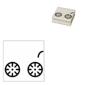 ベビー乳母車 ラバースタンプ (押印)