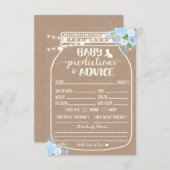 ベビー予測およびアドバイスエンクロージャカード エンクロージャーカード (正面/裏面)