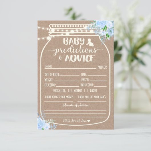 ベビー予測およびアドバイスエンクロージャカード エンクロージャーカード (スタンド正面)