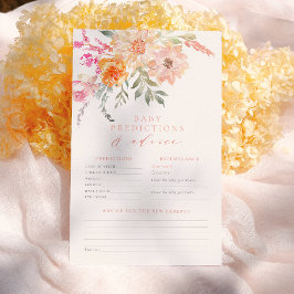 ベビー予測およびアドバイス赤面ティール（緑がかった色）春フローラ