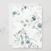 ベビー予測とアドバイスカード | 赤ちゃんシャワーゲーム 招待状 (裏面)