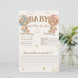 ベビー予測とアドバイスゲームは気球