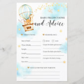 ベビー予測とアドバイスベビーシャワーゲーム (正面)