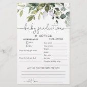 ベビー予測アドバイスカー男女兼用ドシンプル (正面)